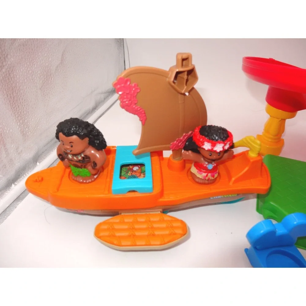 Fisher Price Little People Magical Day At Disney Playset Musical Mickey Moana